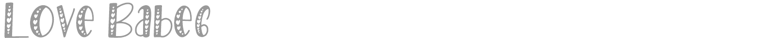 Love Babe font preview